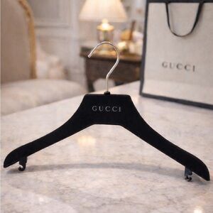 Gucci Black Designer Hanger